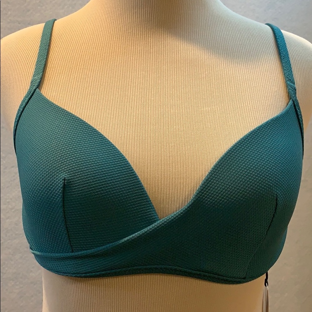 Teal Bikini Top